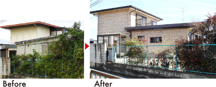 外壁･屋根リフォームの施工事例